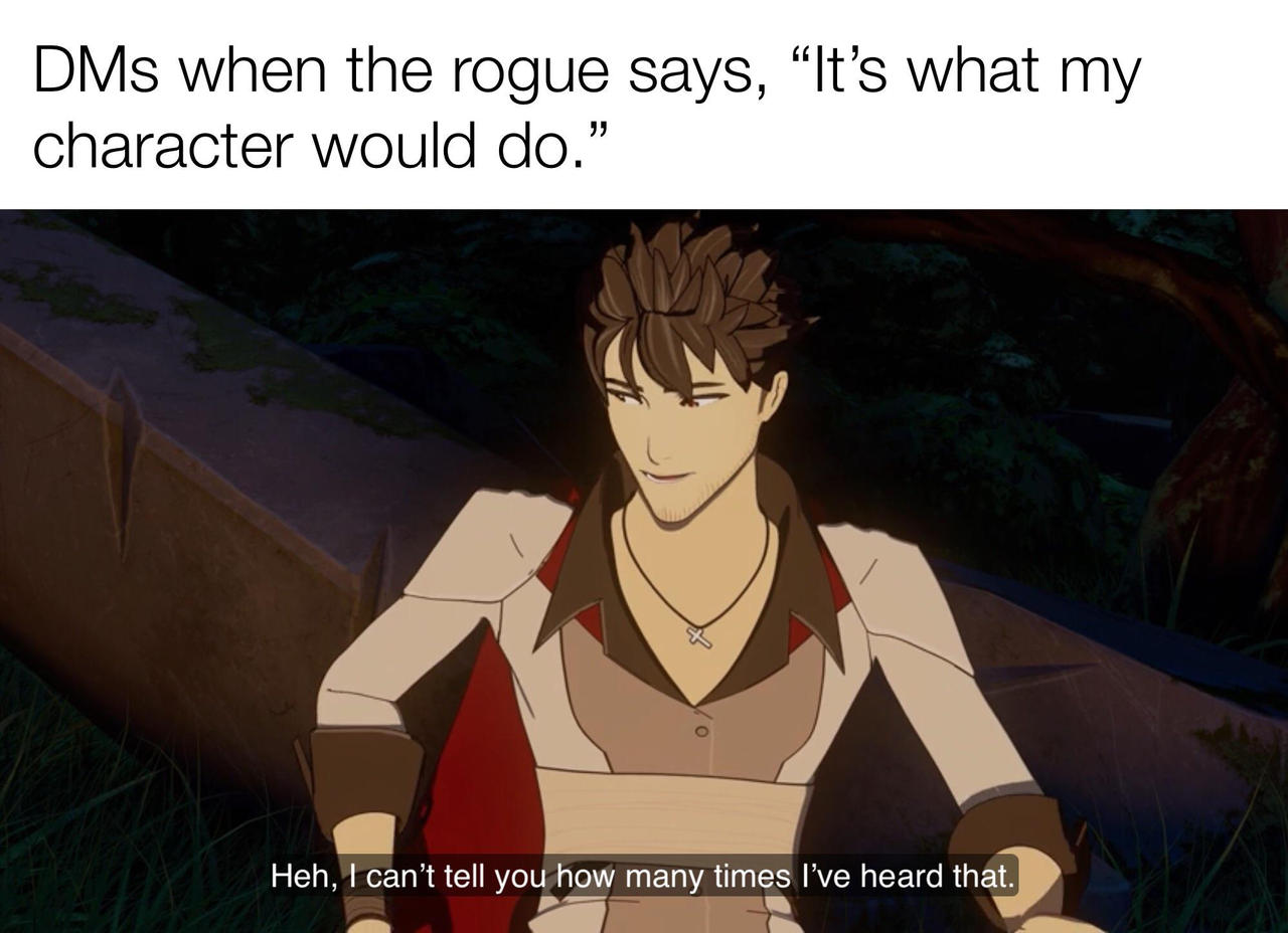 Rpg Mee RWBY Dungeons and Dragons RPG Meme 82 by CommissioneronHiatus on DeviantArt