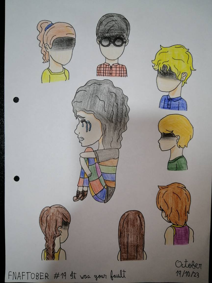Fnaboy Note Fnaftober #19: It was your fault by Jayprinceartworks on DeviantArt
