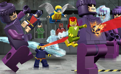 Lego X-Men vs the Sentinels