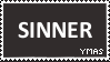 Sinner:You Me At Six Stamp