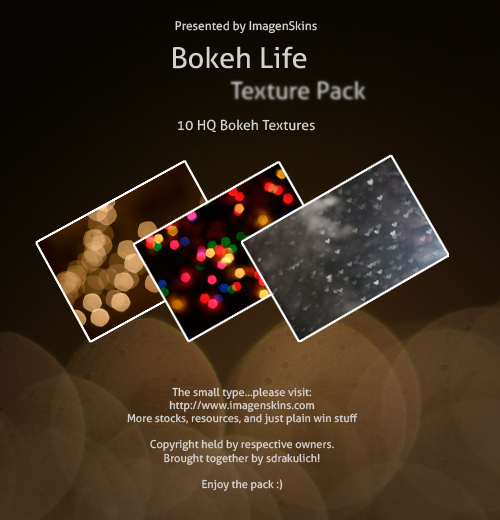 Bokeh Life Texture Pack