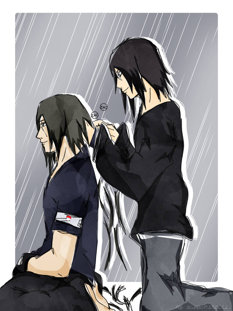 Sasuke and Itachi - Haircut by euphoriadOll on DeviantArt.