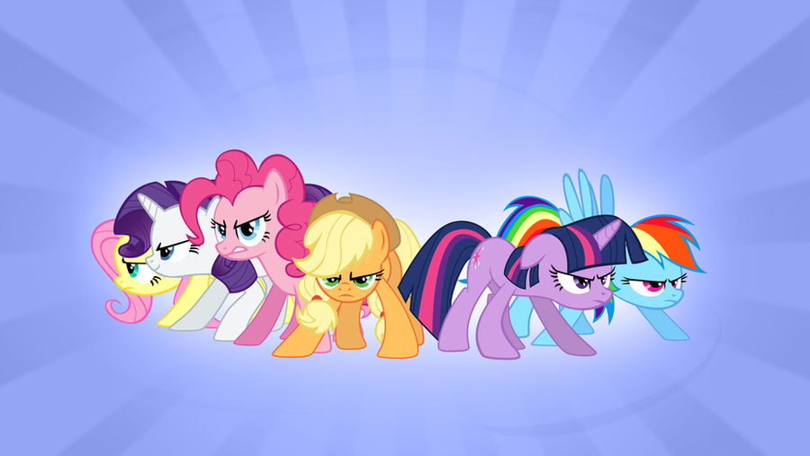 Mane Six: Ready To Battle by CloudshadeZer0 on DeviantArt