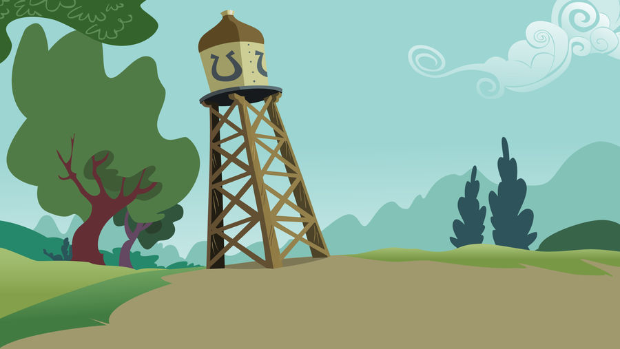 Water Tower Area by CloudshadeZer0