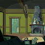 Inside Cranky's House (Customizable Vector)
