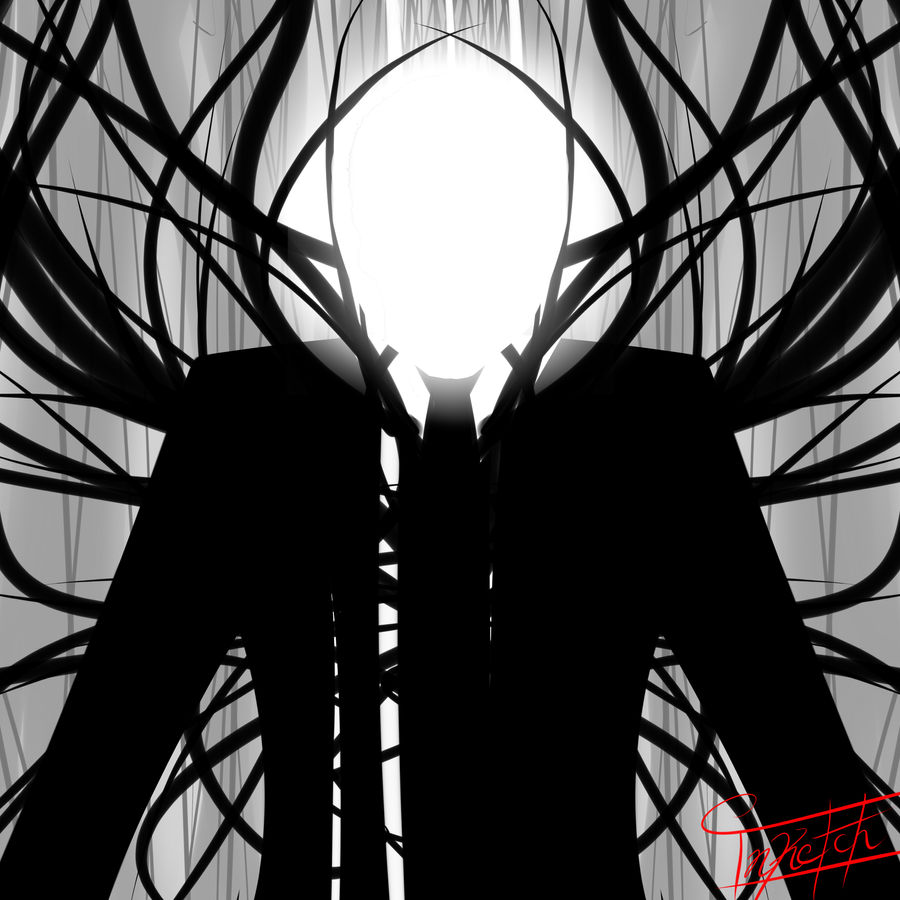 Slender Man R Slender man by InkEtch on DeviantArt