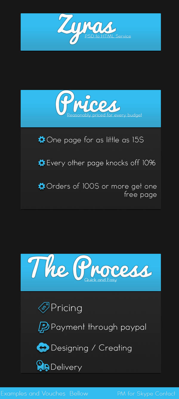 PSD to HTML thread design by AdverseDesigning on DeviantArt
