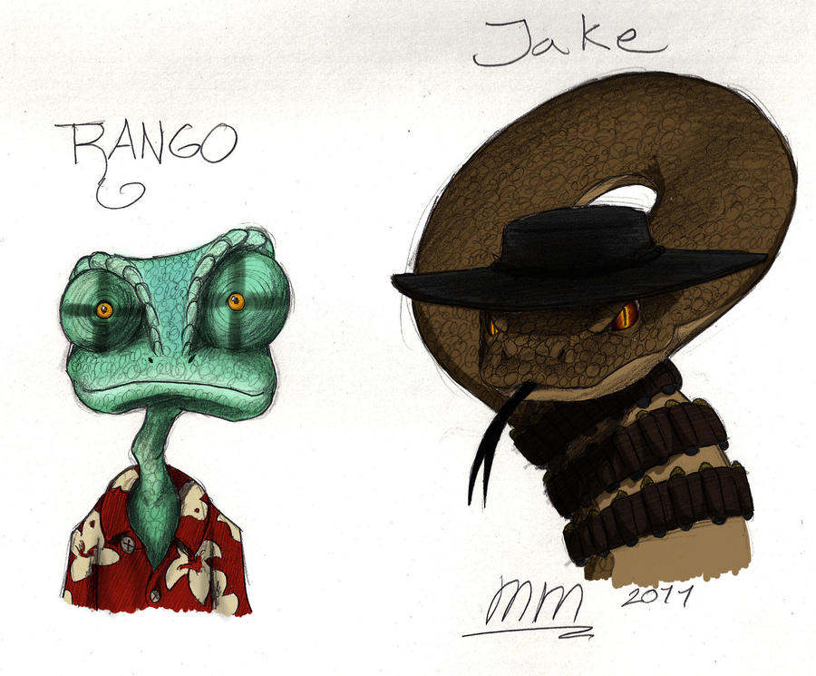 Rango and Jake by Mickeymonster on DeviantArt.