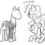 Pinkie what are you doing stop it
