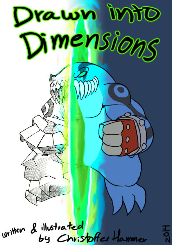Deviantart Dimensions Drawn into Dimensions Cover by Mickeymonster on DeviantArt