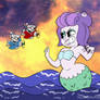 Cuphead Mermaid Boss