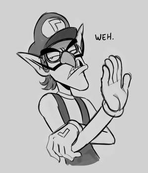 Tired Waluigi