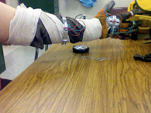 Halloween prototype Teslapunk arm