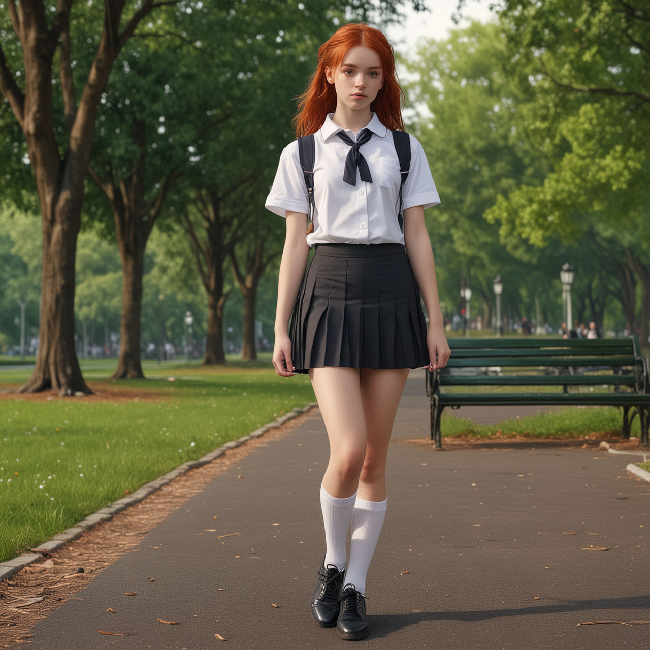 School Uniform Model 3 by Sandithefox on DeviantArt