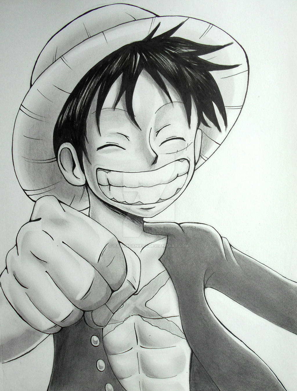 A Fist Bump From Luffy (Request)