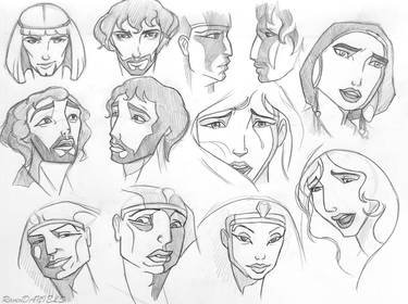 The Prince of Egypt (style study)