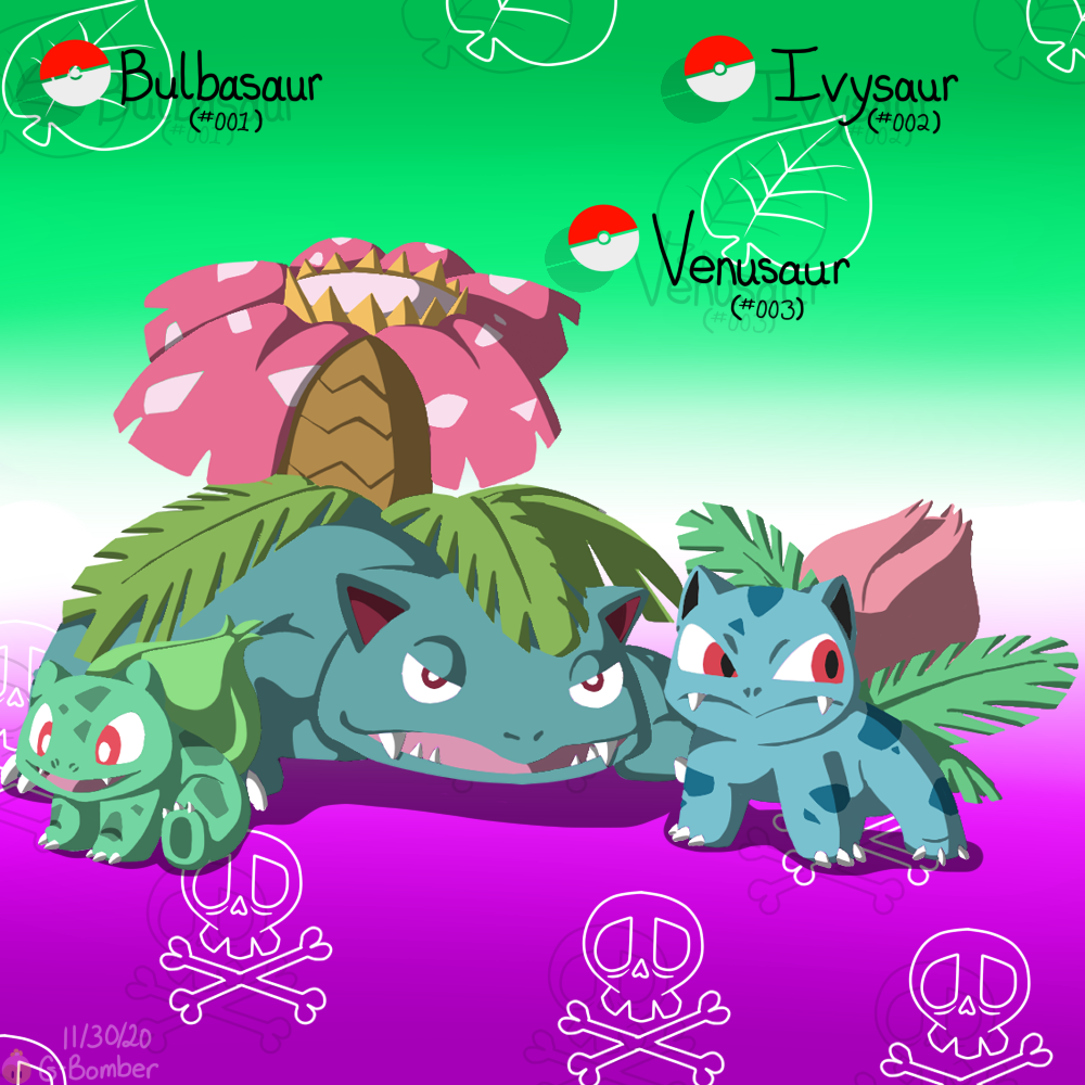 Bulbasaur Written The Bulbasaur Line by G-Bomber on DeviantArt