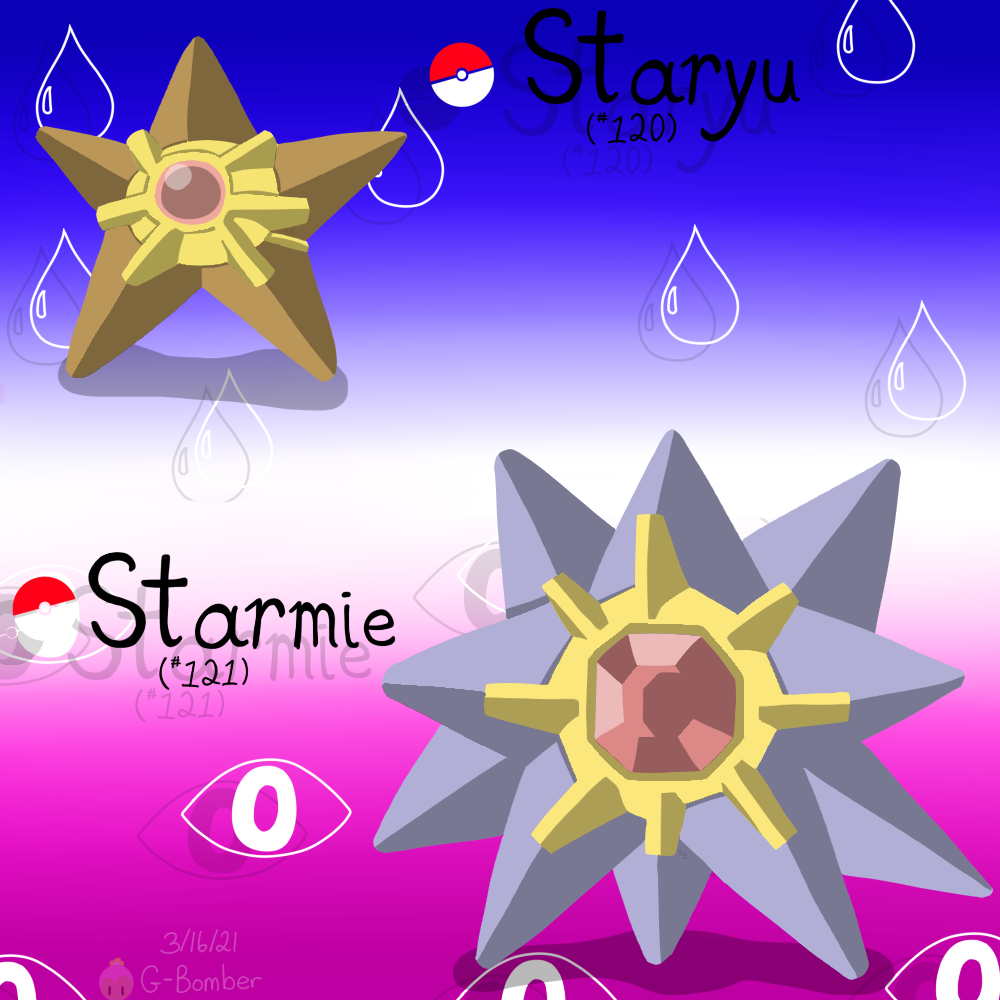 Starrynu The Staryu Line by G-Bomber on DeviantArt