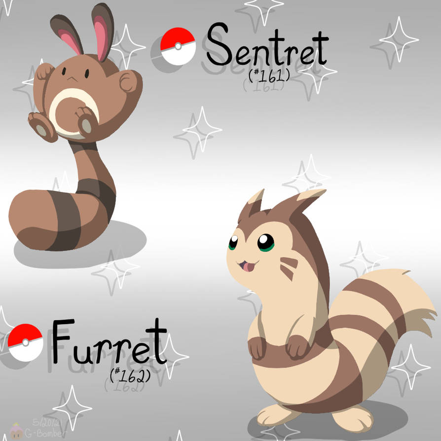 The Sentret Line by G-Bomber on DeviantArt