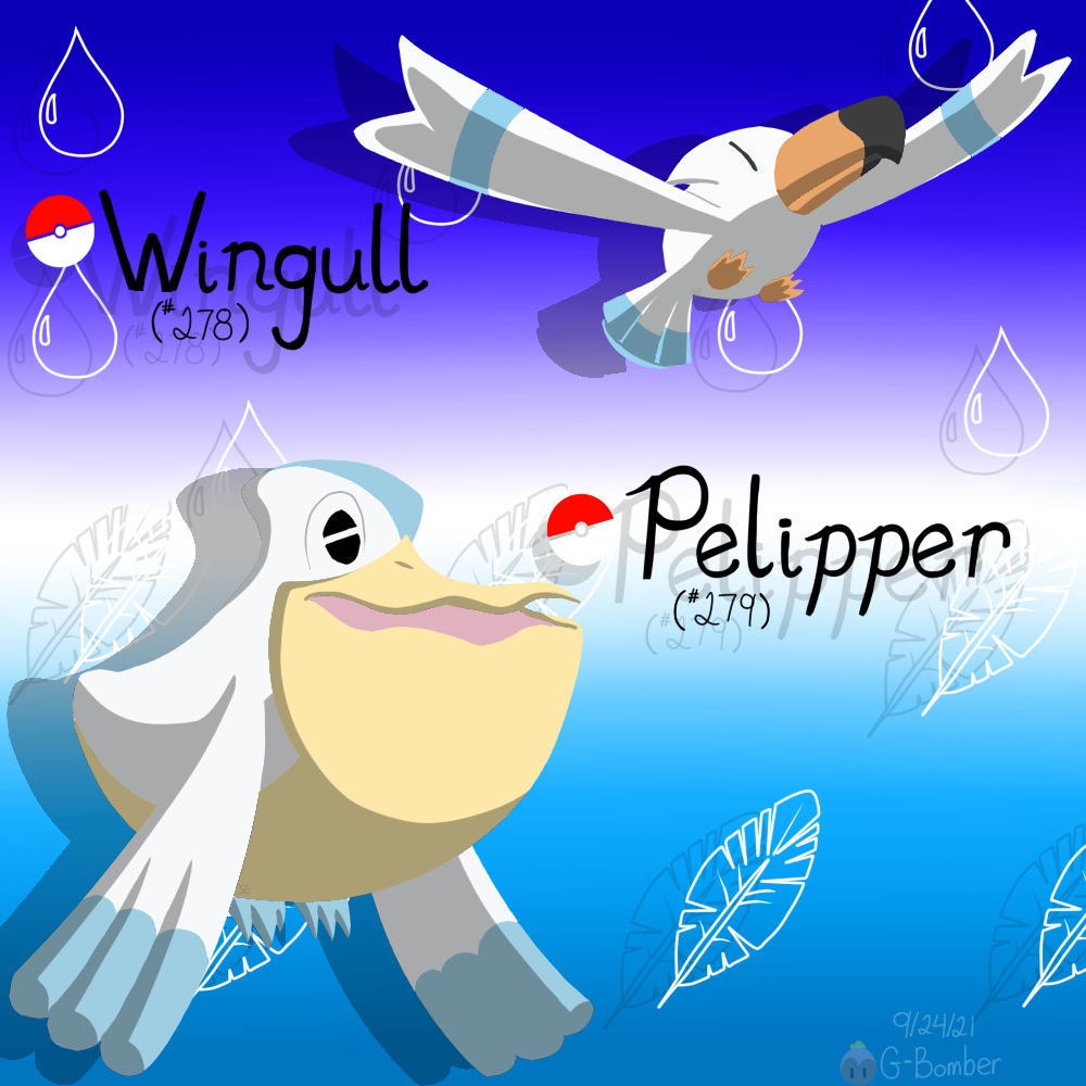 Pokemon Wingull Evolution