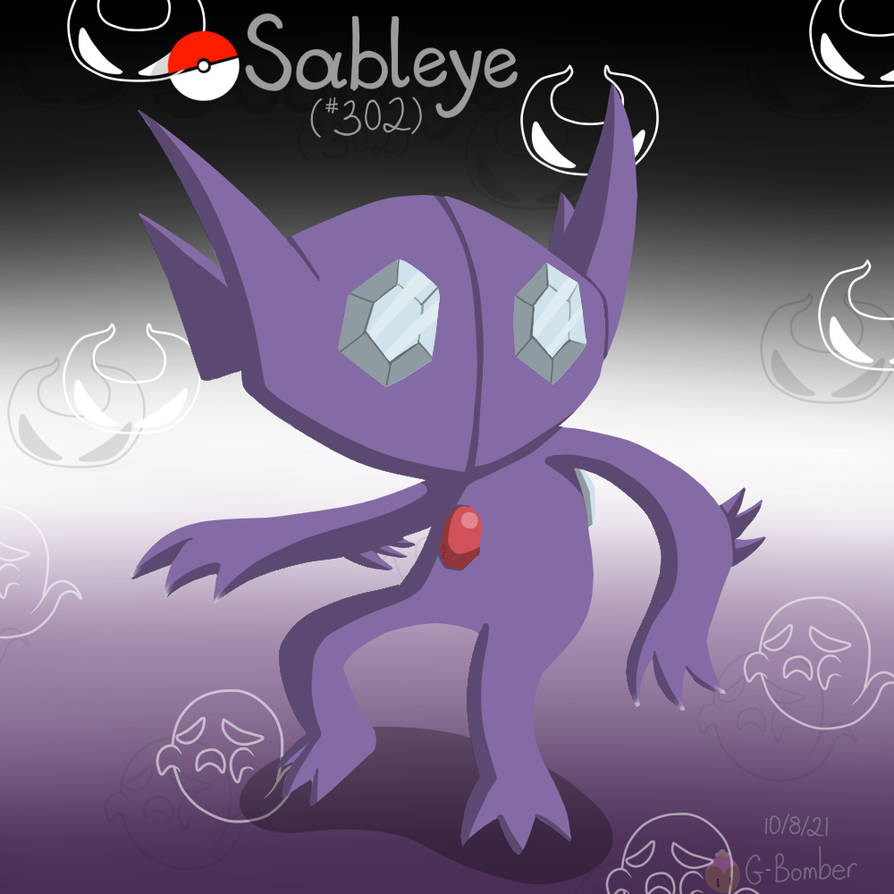 Sableye by G-Bomber on DeviantArt