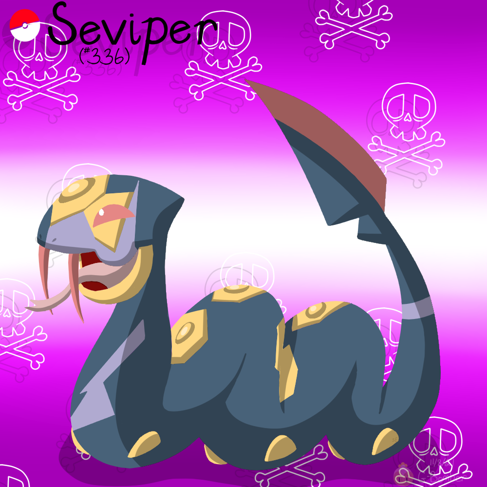 Seviper by G-Bomber on DeviantArt