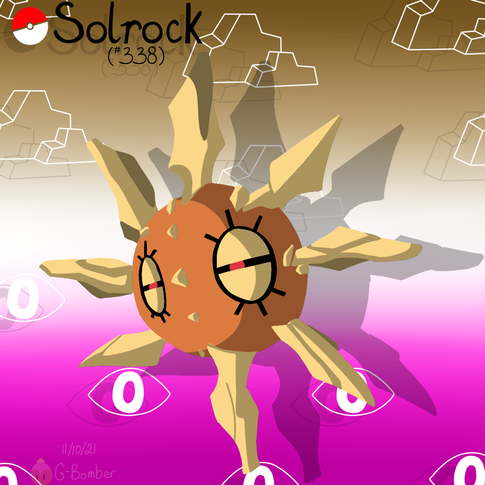 Solrock Move Set Solrock by G-Bomber on DeviantArt