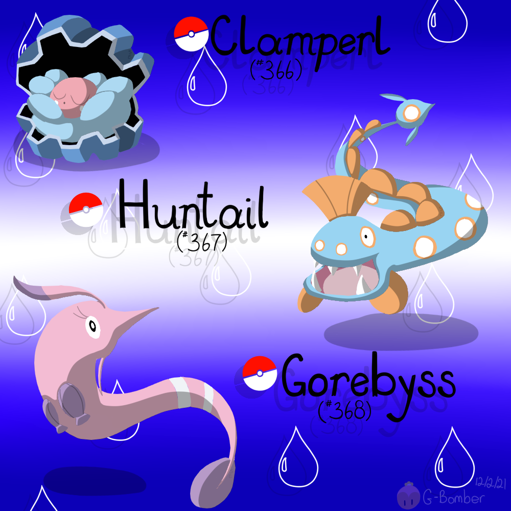 Which of these Clamperl will evolve into Gorebyss? This is