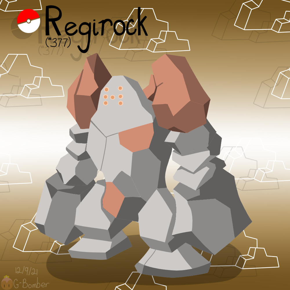 Regirode Regirock by G-Bomber on DeviantArt