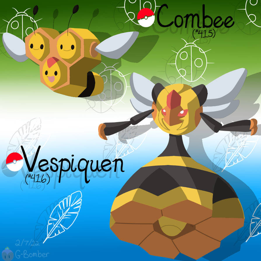 The Combee Line by G-Bomber on DeviantArt