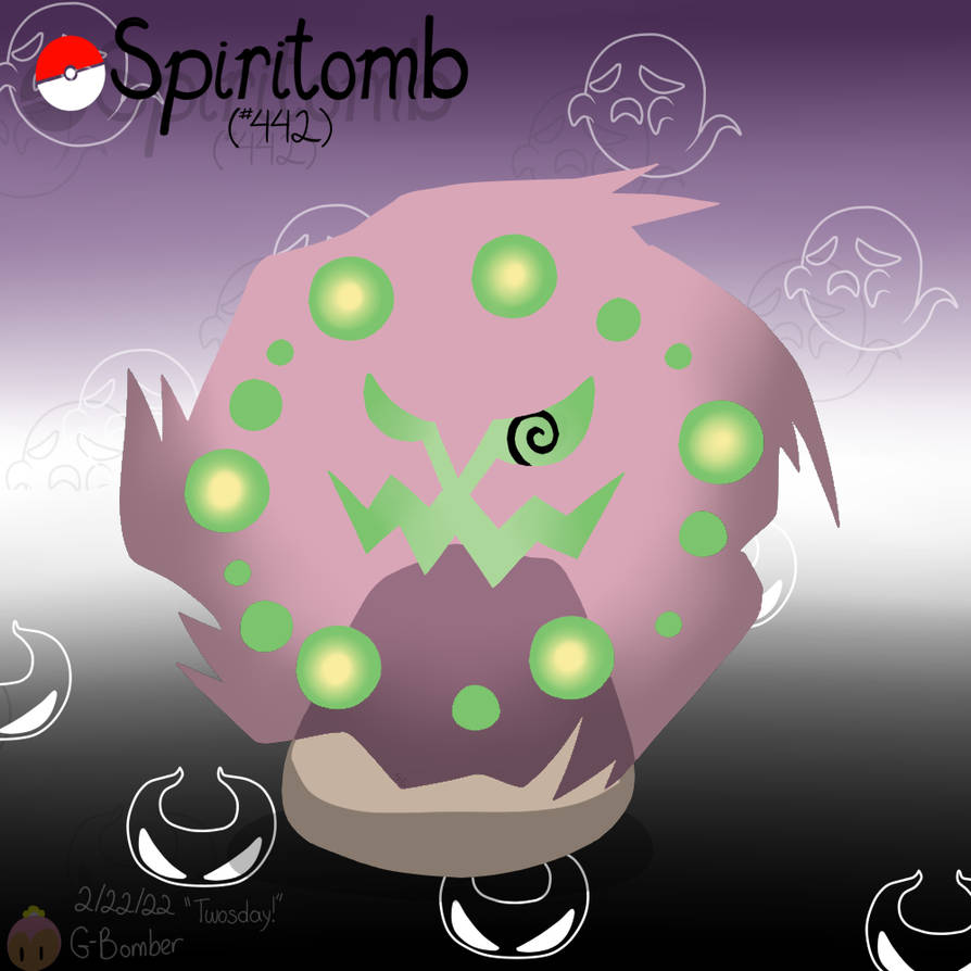 Spiritomb Draw Spiritomb by G-Bomber on DeviantArt