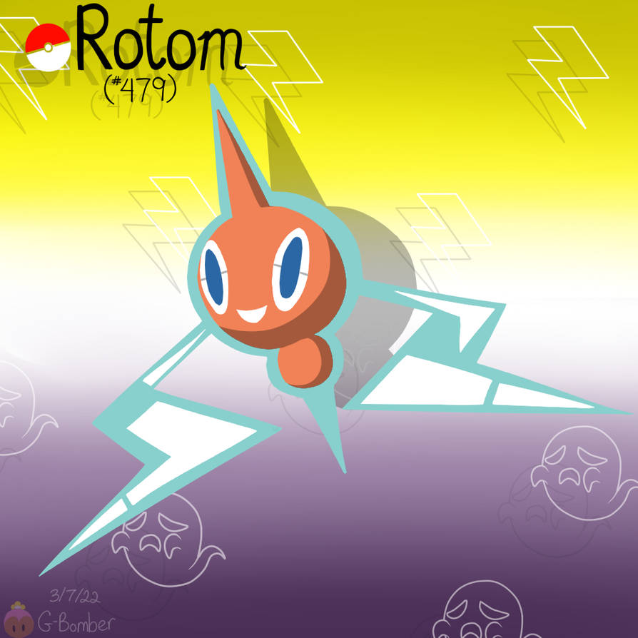 Rotom by G-Bomber on DeviantArt
