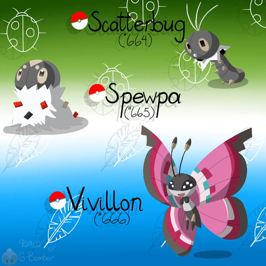 The Scatterbug Line by G-Bomber on DeviantArt