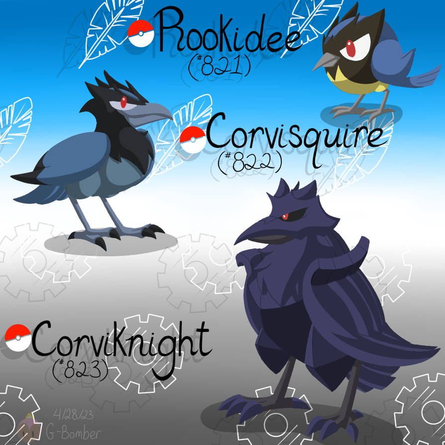 Psychic Rookidee The Rookidee Line by G-Bomber on DeviantArt