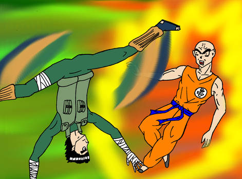 Rock Lee v Krillin