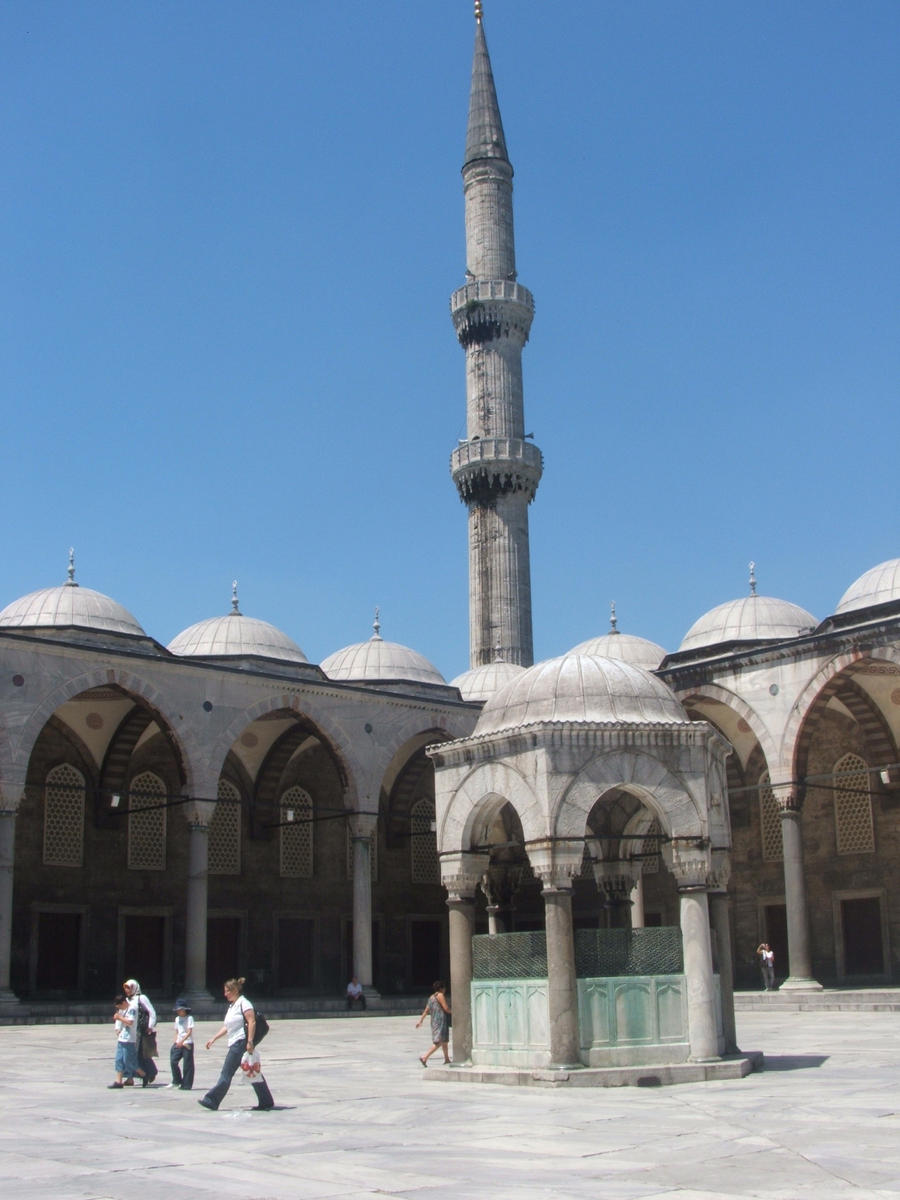 Inside SultanAhmet