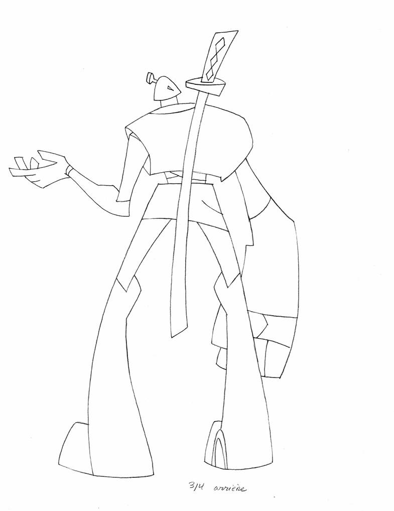 Samurai Jack Robot 3 by WriteNRun on DeviantArt