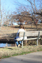 And now for a picture on a bench