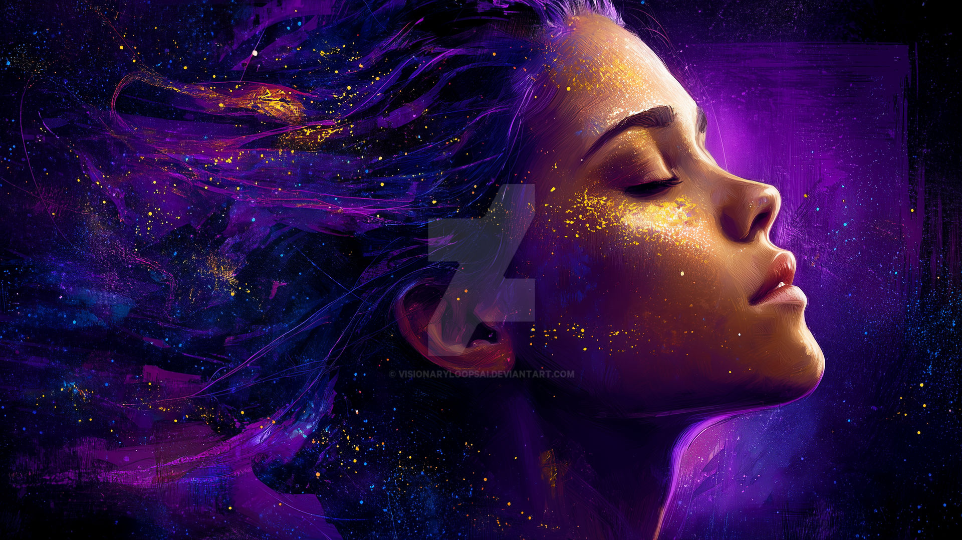 Cosmic Dreamer by VisionaryLoopsAI on DeviantArt