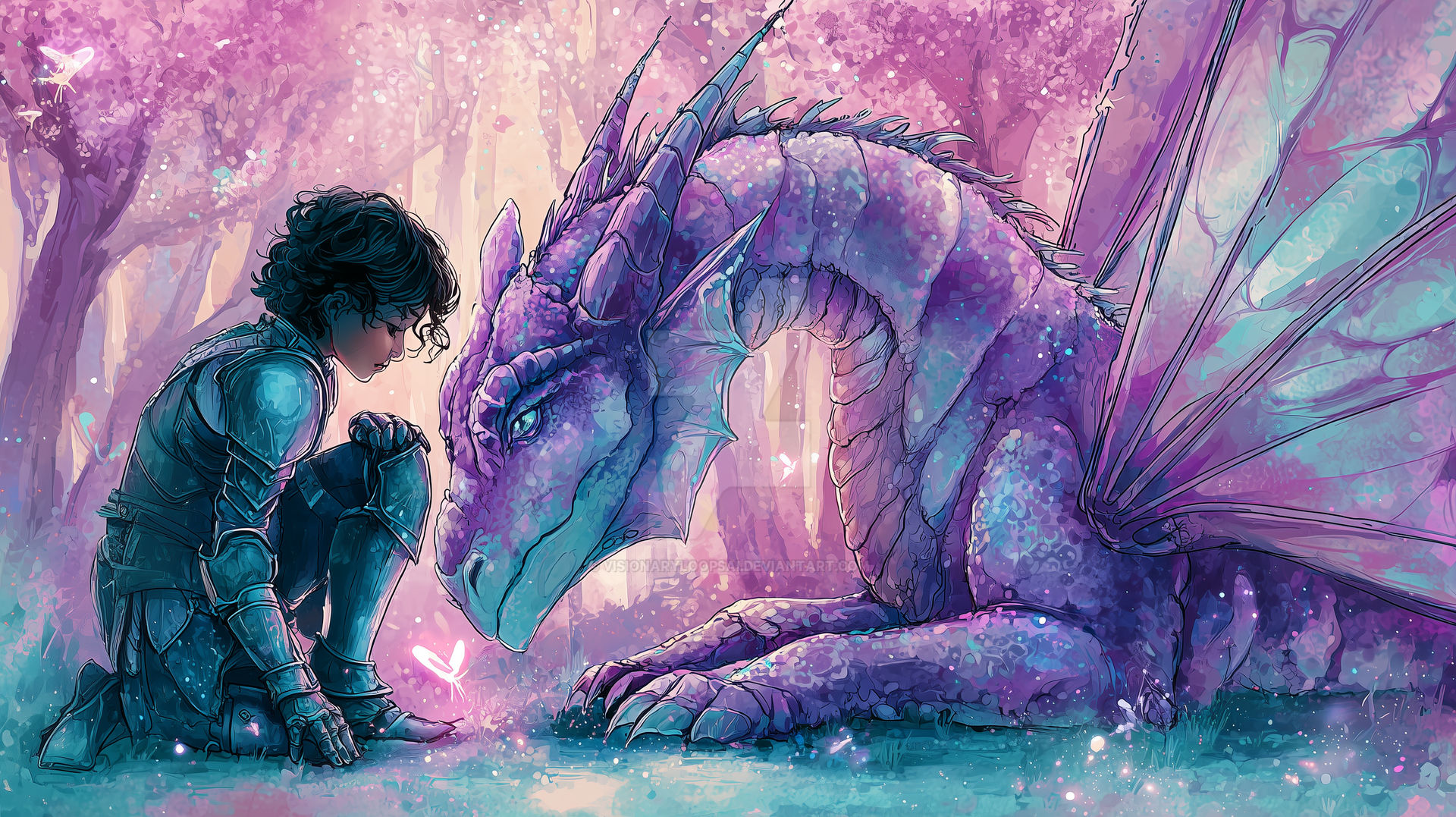 The Dragon Whisperer By VisionaryLoopsAI On DeviantArt the-dragon-whisperer-by-visionaryloopsai-on-deviantart