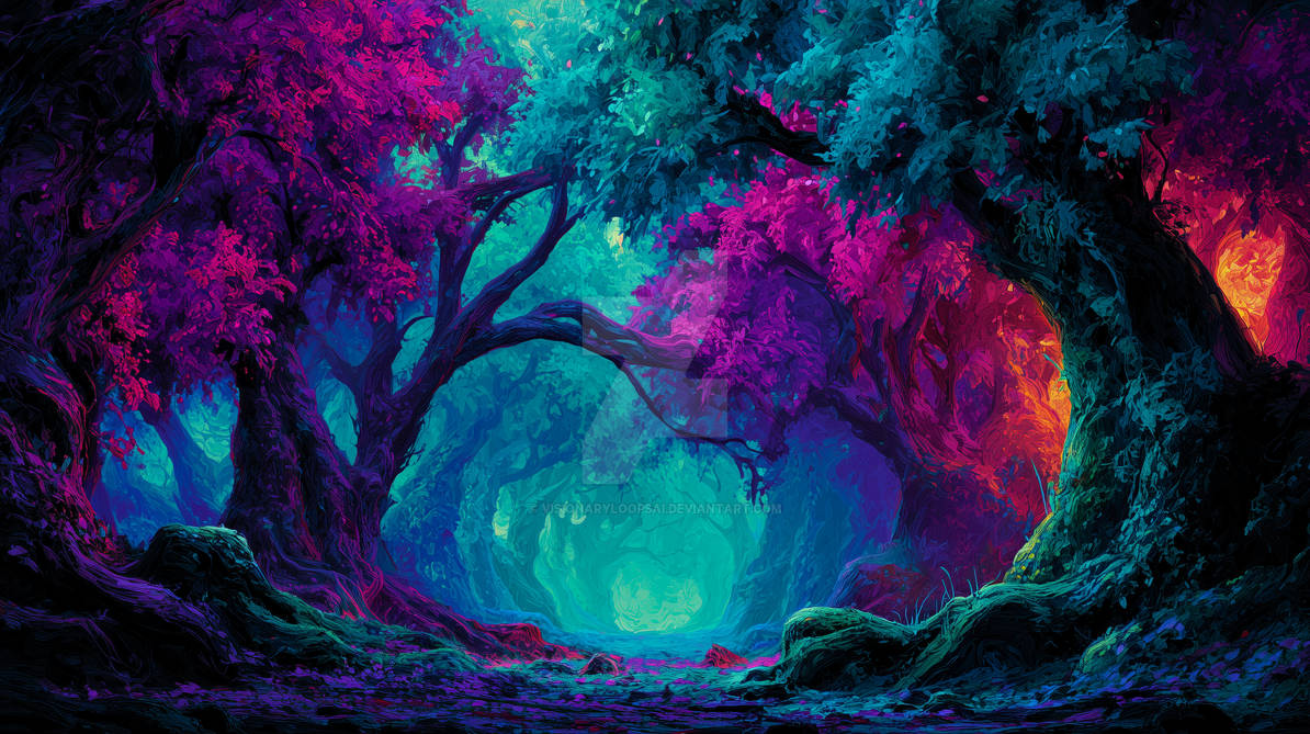 Forest Ruler Fantasy Forest Fantasy by VisionaryLoopsAI on DeviantArt