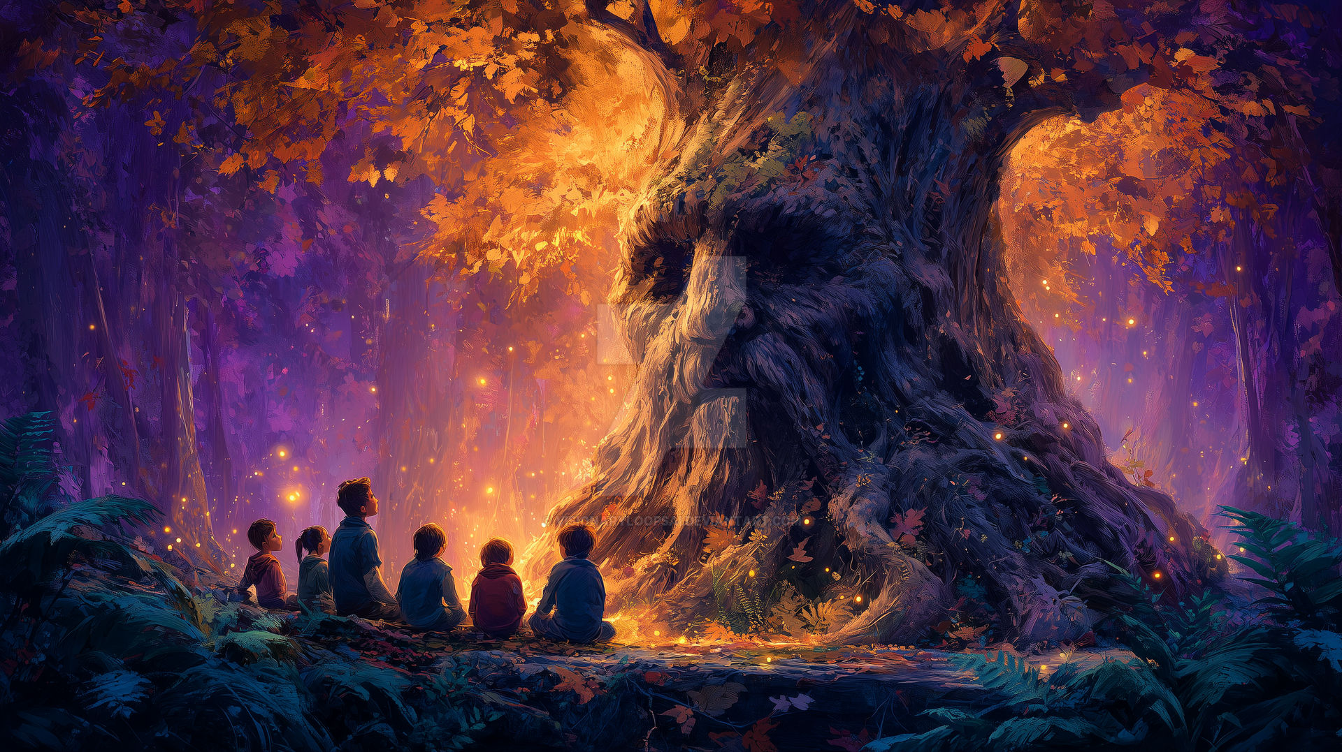 The Wisdom Tree by VisionaryLoopsAI on DeviantArt