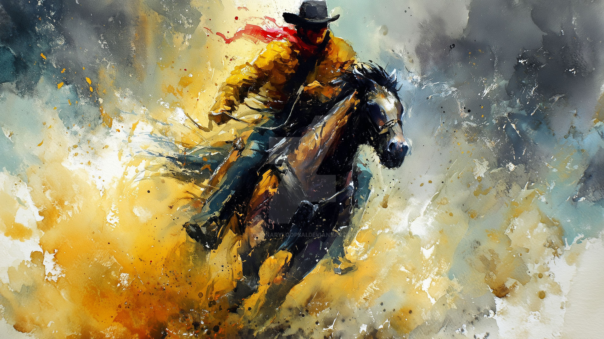Sunset Rider by VisionaryLoopsAI on DeviantArt