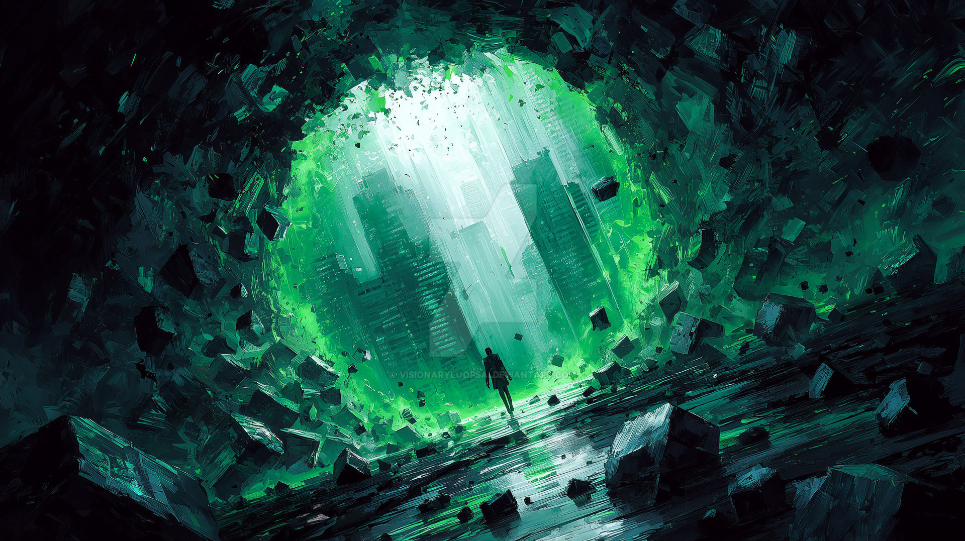 Dimensional Rift by VisionaryLoopsAI on DeviantArt