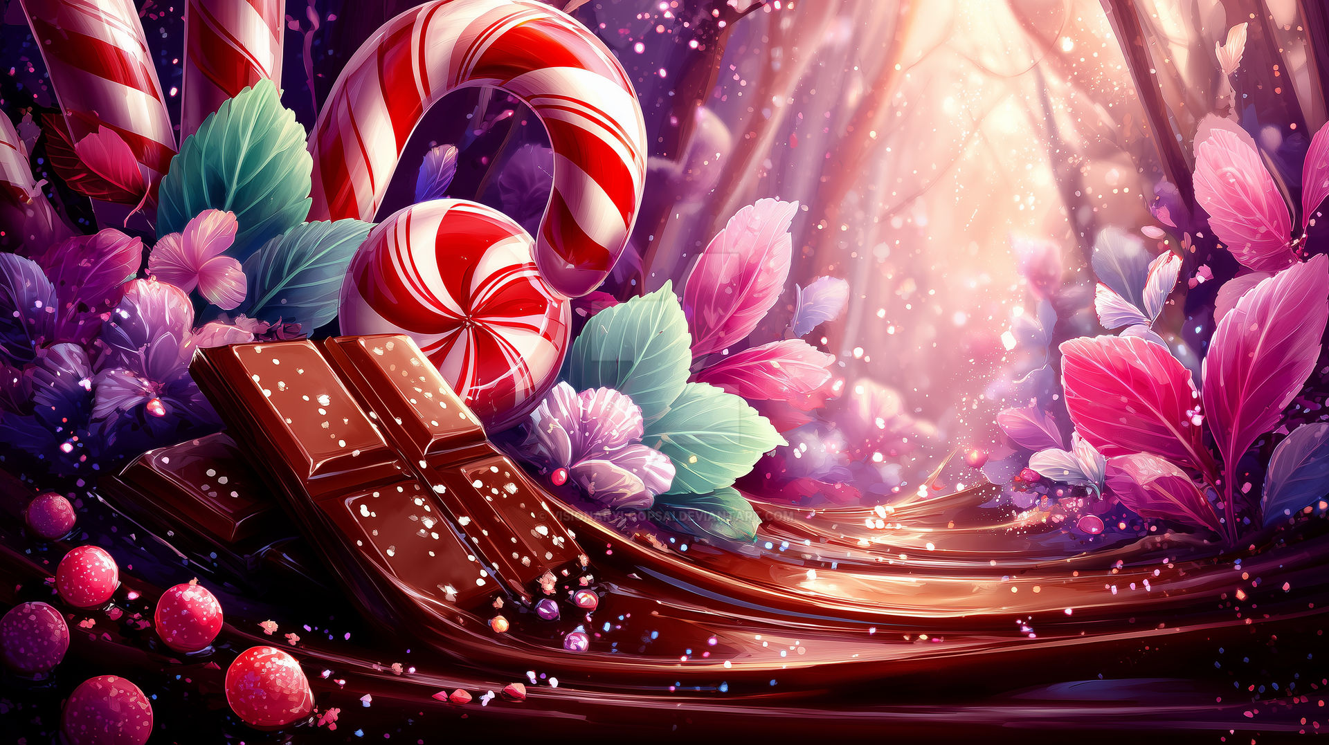 Sugar Rush at Sundown by VisionaryLoopsAI on DeviantArt