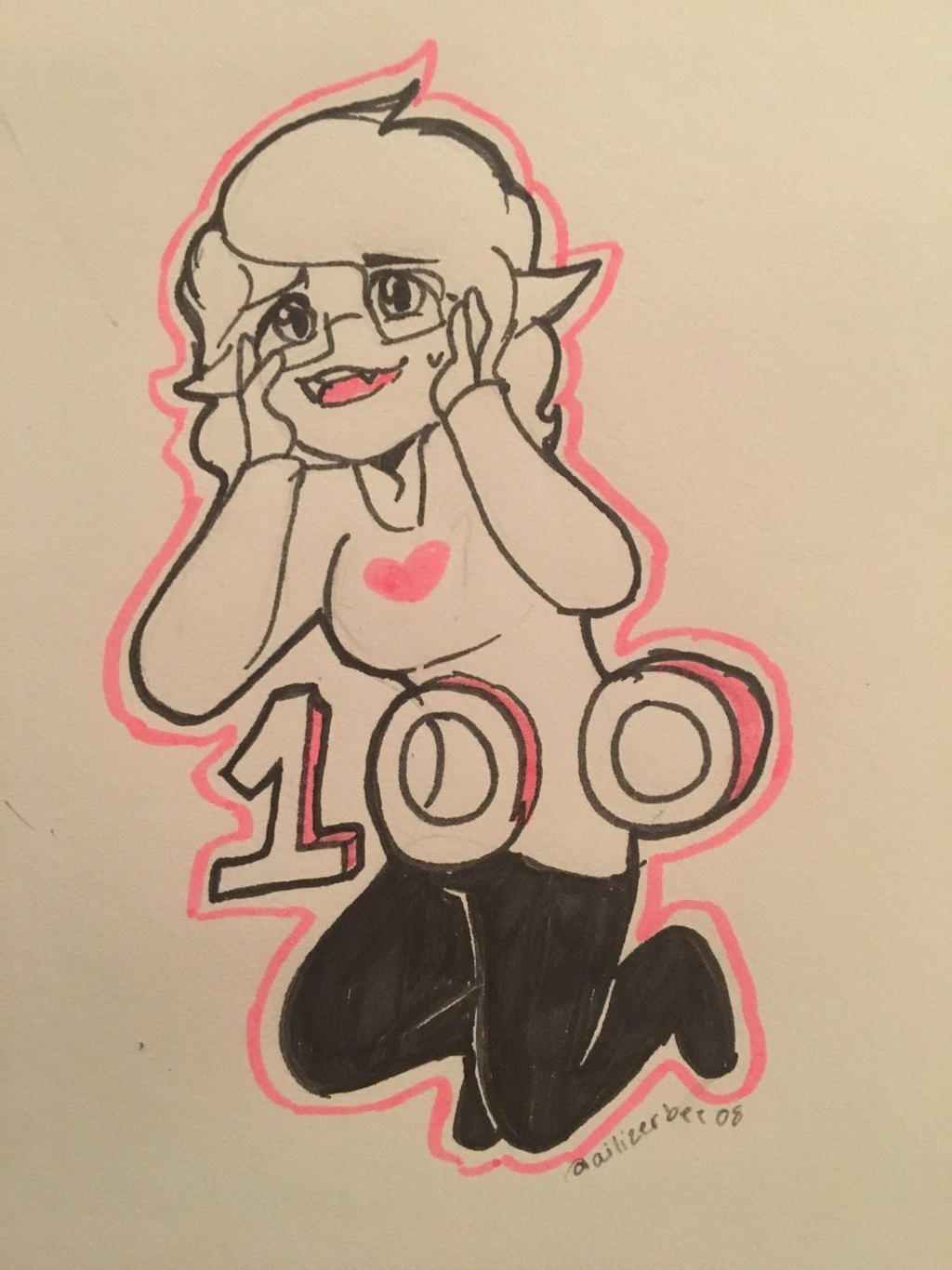 THANK YOU FOR 100 