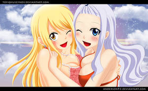 Fairy Tail - Lucy And Mirajane Collab