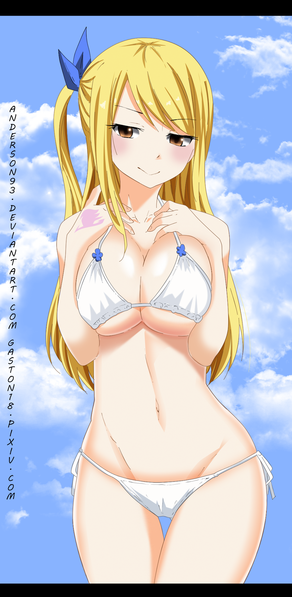 Fairy Tail - Sexy Bikini Lucy by Anderson93 on DeviantArt.