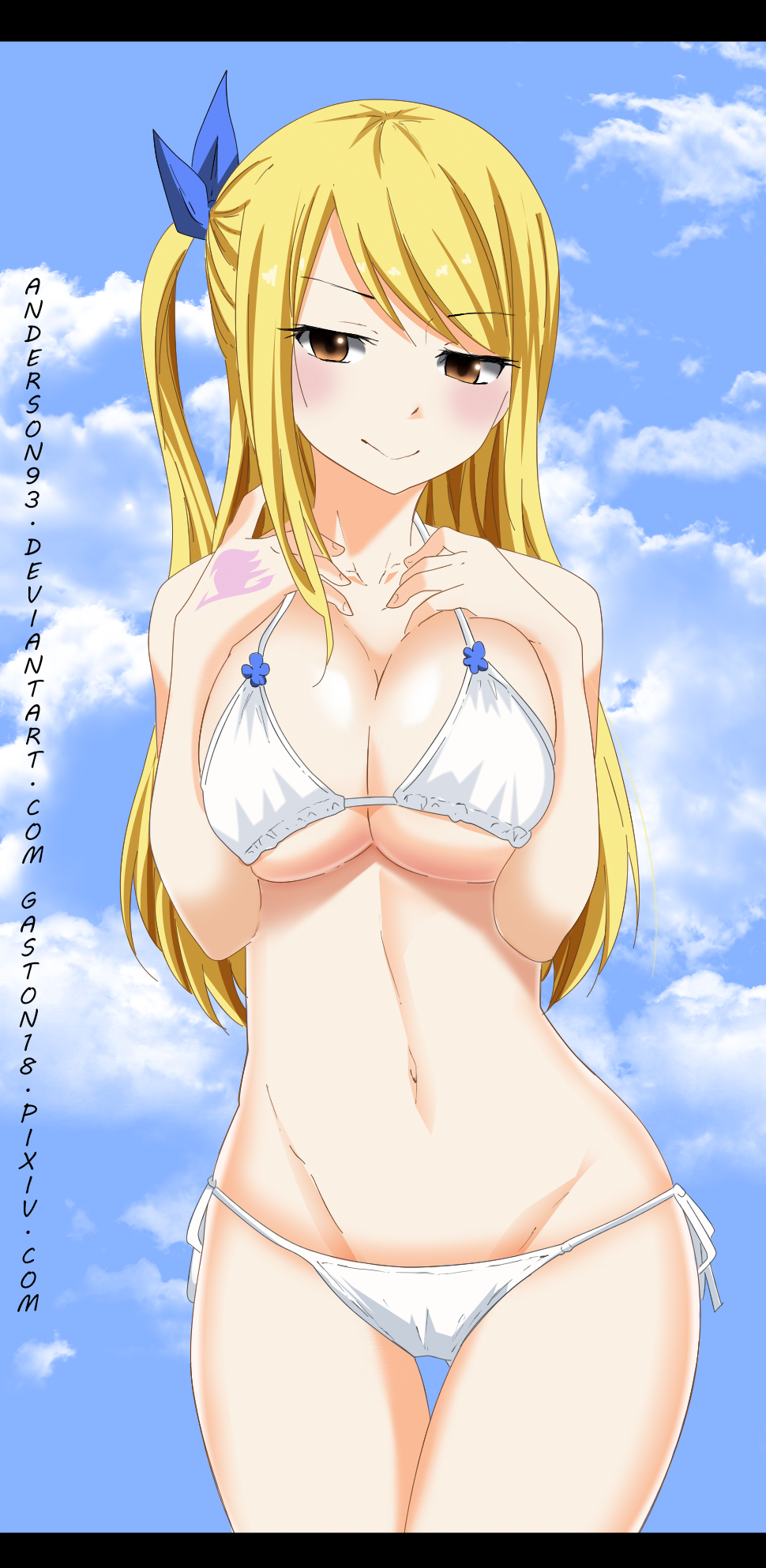 Fairy Tail - Sexy Bikini Lucy By Anderson93 On Deviantart-9352