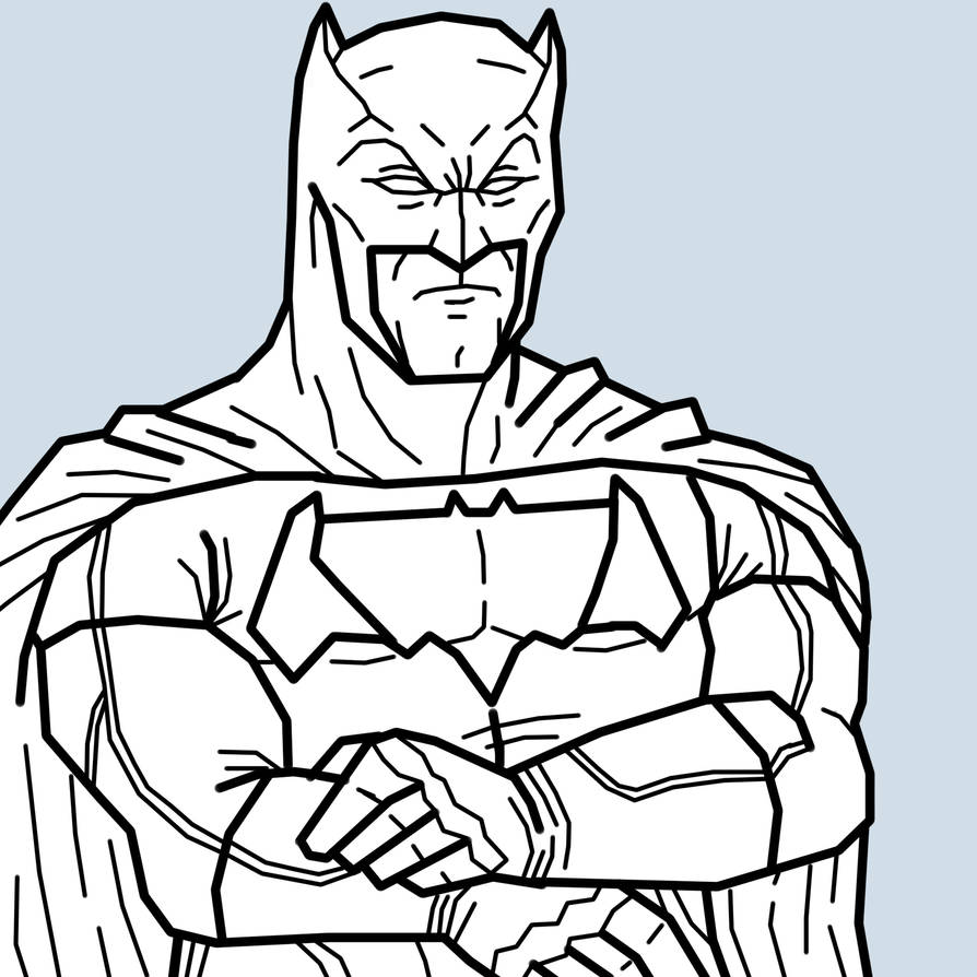 Batman Vector Line Batman Line by nakajimaarts on DeviantArt